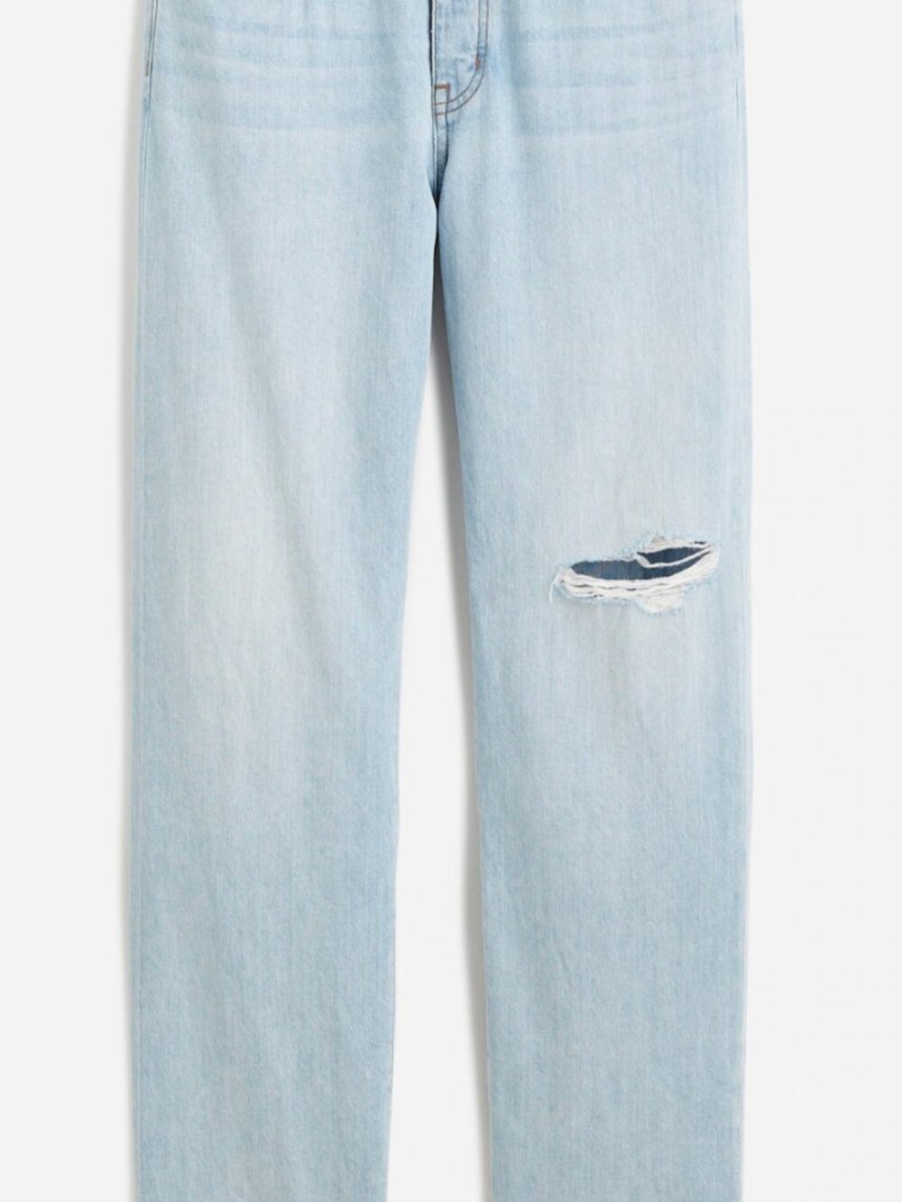 Madewell | Low Slung Straight Jeans | 100% Cotton Rigid | Fitzgerald | Size 27